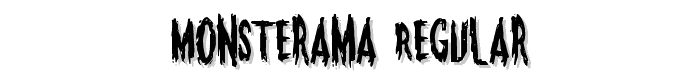 Monsterama%20Regular font