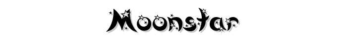 Moonstar font