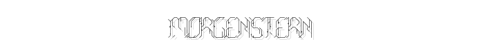 Morgenstern font