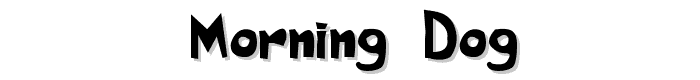 Morning%20Dog font