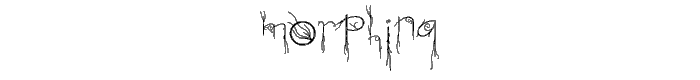 Morphina font