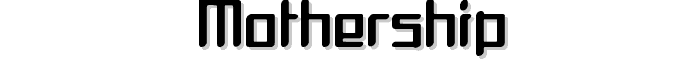 Mothership font