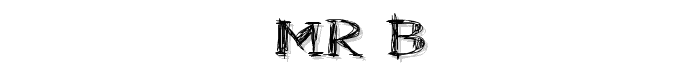 Mr.B font