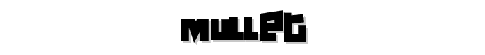 Mullet font