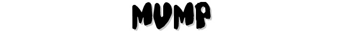 Mump font