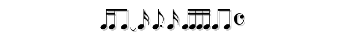 MusiSync font