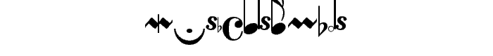 MusicalSymbols font