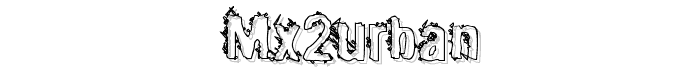 Mx2urban font