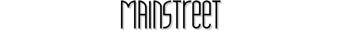 mainstreet font