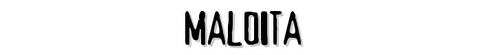 maldita font