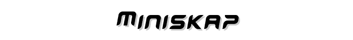 miniskap font