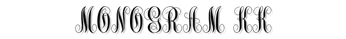 monogram%20kk font