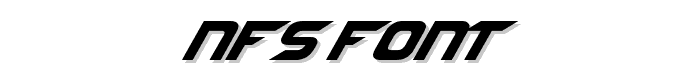 NFS font police