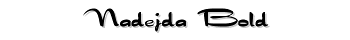 Nadejda%20Bold font