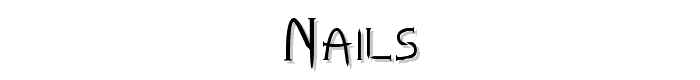 Nails font