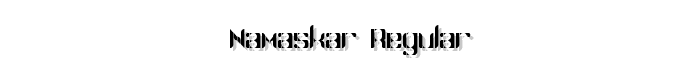 Namaskar%20Regular font