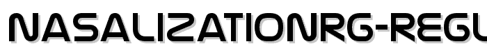 NasalizationRg Regular font