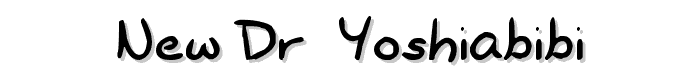 New%20Dr.%20Yoshiabibi font