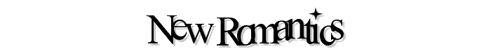 New%20Romantics font