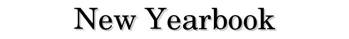 New%20Yearbook font