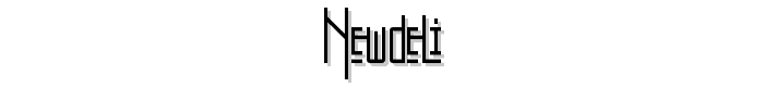 NewDeli font