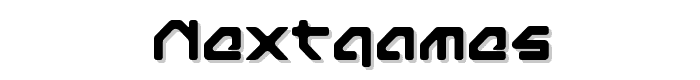 NextGames font