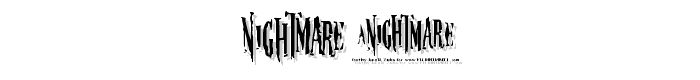 Nightmare%205 font