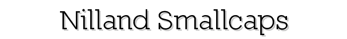 Nilland-SmallCaps font