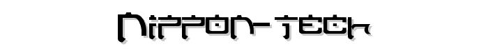 Nippon%20Tech font