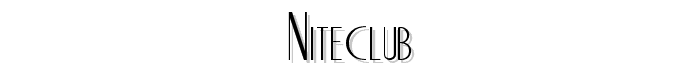 NiteClub font