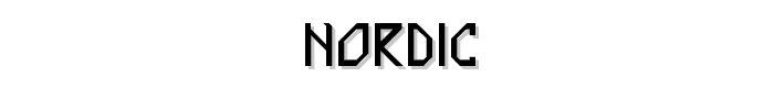 Nordic font