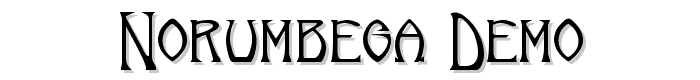 Norumbega%20Demo font