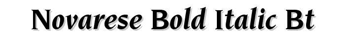 Novarese%20Bold%20Italic%20BT font