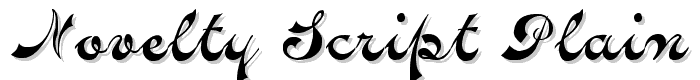 Novelty%20Script%20plain font