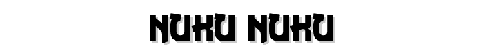 Nuku%20Nuku font