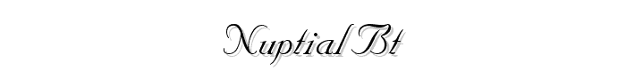 Nuptial%20BT font