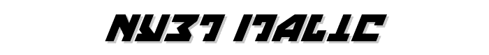 Nyet%20Italic font