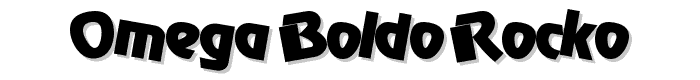 OMEGA%20Boldo%20Rocko font