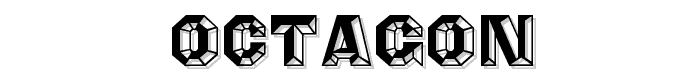 Octagon font