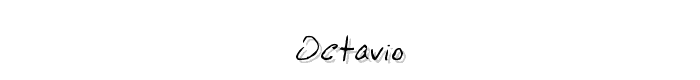 Octavio font