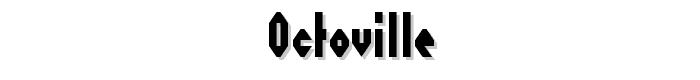 Octoville font