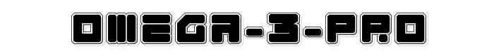 Omega%203%20Pro font