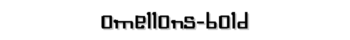 Omellons%20Bold font