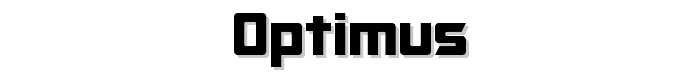 Optimus font