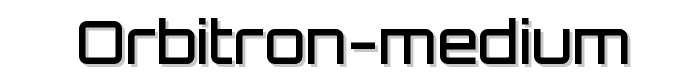 Orbitron%20Medium font