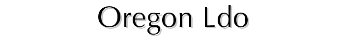 Oregon%20LDO font