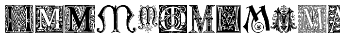 Ornamental%20Initials%20M font