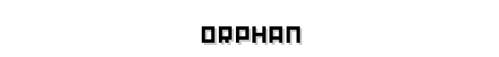 Orphan font