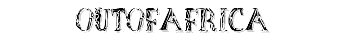 OutOfAfrica font