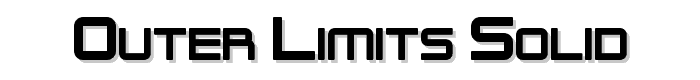Outer%20Limits%20Solid font